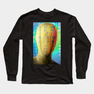 Digital Android Long Sleeve T-Shirt